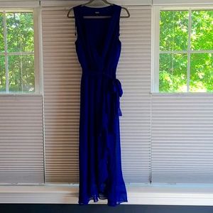 Romantic  Cobalt Blue formal dress